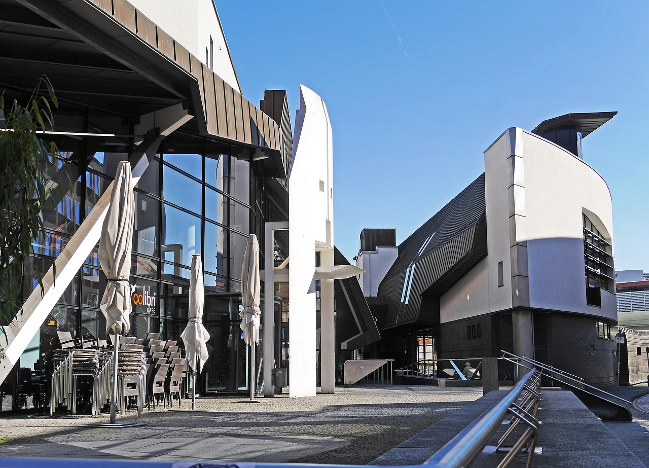 Die Stadtbibliothek Münster befindet sich im Zentrum, nahe des Prinzipalmarkts.