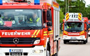 A43 bei Münster: Lkw-Brand führt zu Sperrung