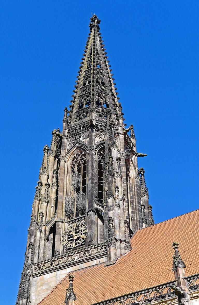 Die heutige St. Lamberti-Kirche, die sich im Zentrum von Münster (Westfalen) erhebt, hat eine lange Geschichte. Ihre Errichtung dauerte von 1375 bis 1525. Der Baumberger Sandstein, der in den nahegelegenen Baumbergen vorkommt, diente als Baumaterial. Die Kirche, die nach dem Heiligen Lambert von Lüttich benannt ist, wurde ursprünglich als Markt- und Bürgerkirche konzipiert.
