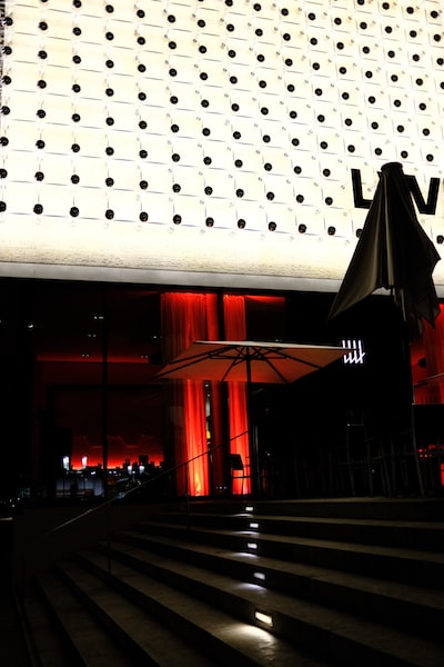 Das LWL-Museum bei Nacht. Kulturbrunch 2024 in Münster