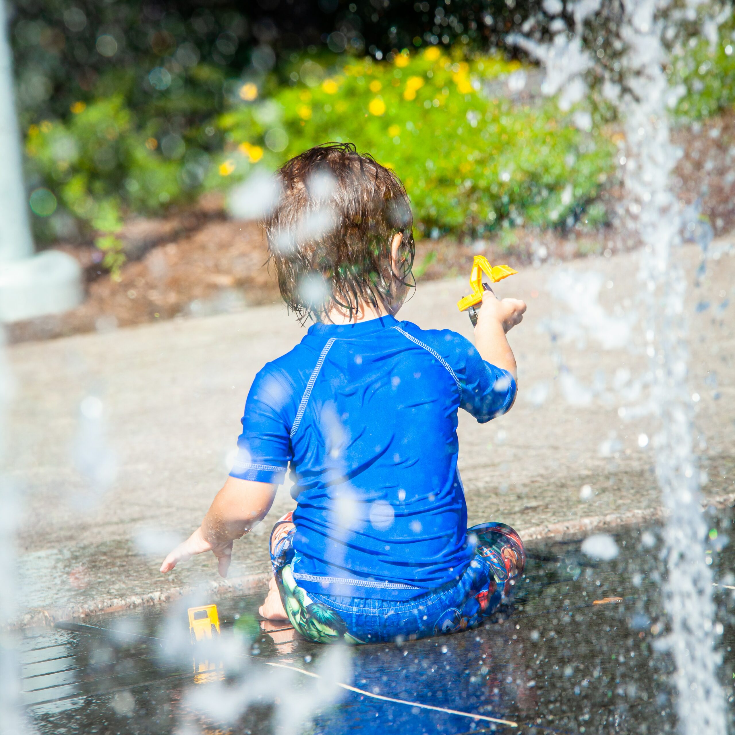 Wasserspielplätze in Münster: Toben und Erfrischen.