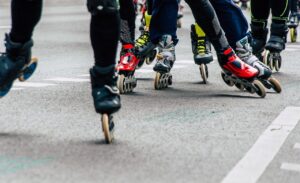 Die Skatenight in Münster