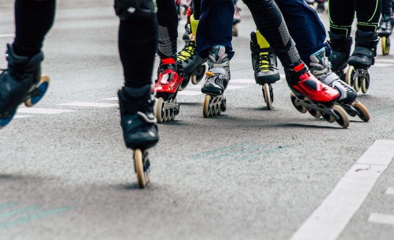 Die Skatenight in Münster