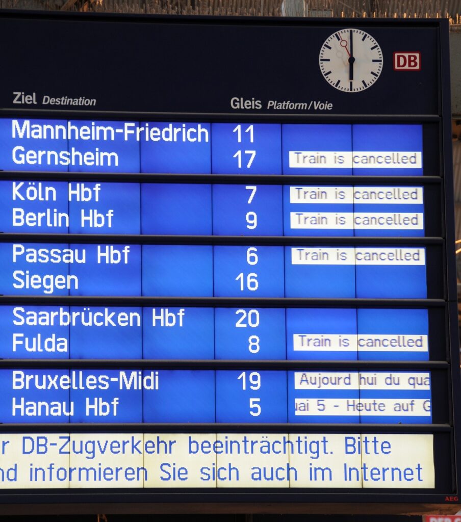 Bahn-Baustellen im Münsterland 2024 und 2025