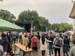 Das Hammer Straßenfest in Münster fiel letztes Jahr ein wenig ins Wasser und wurde dieses Jahr abgesagt.