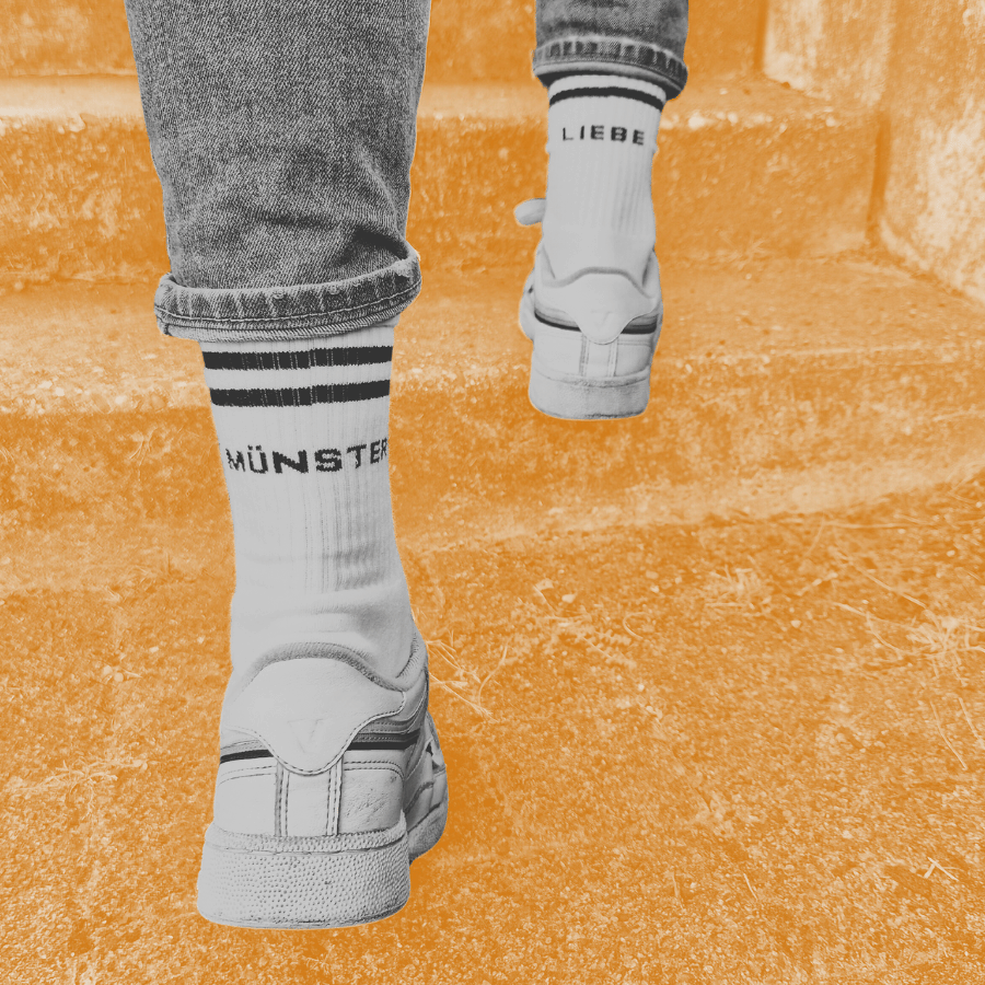 Münster Socken, #MünsterLiebe