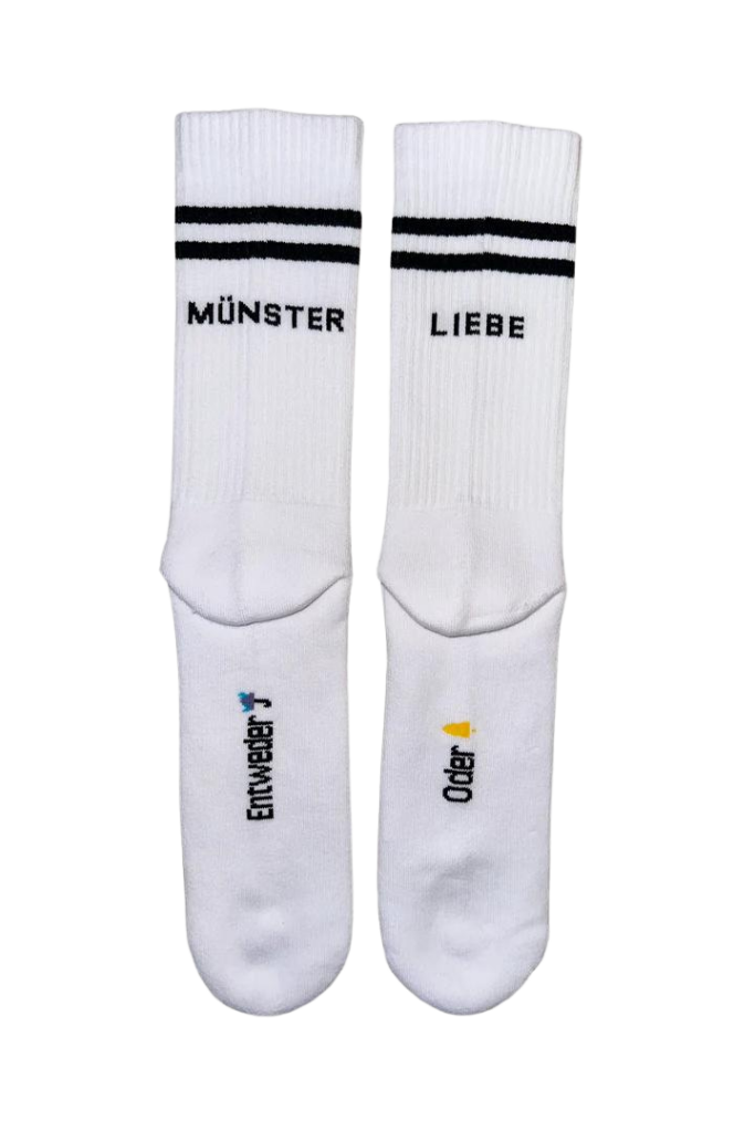 Münster Socken: Entweder Regen oder Glocken