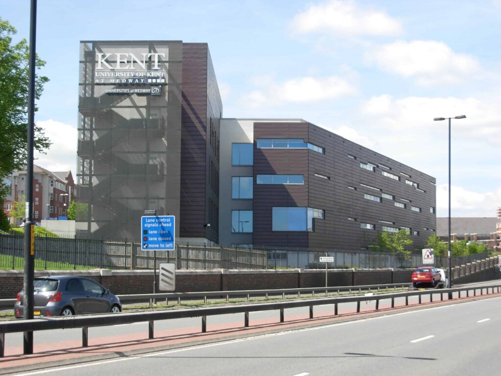 University of Kent, Uni, an der Molly McLaren studiert hat.
