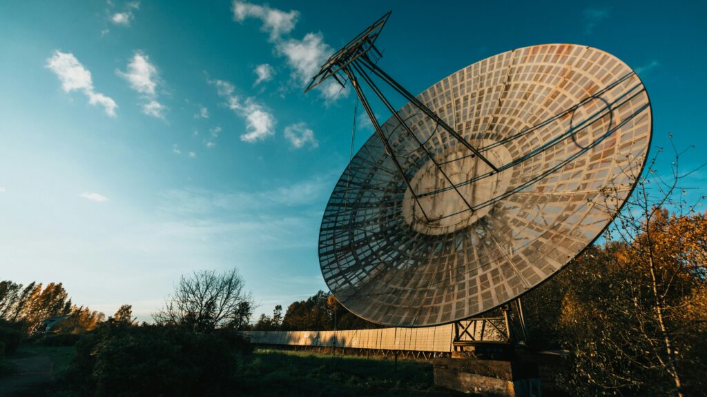 Sturmvogel Russland wurde von den Satelliten entdeckt.