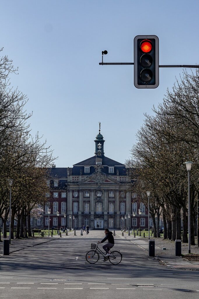 Sperrung Schlossplatz Münster