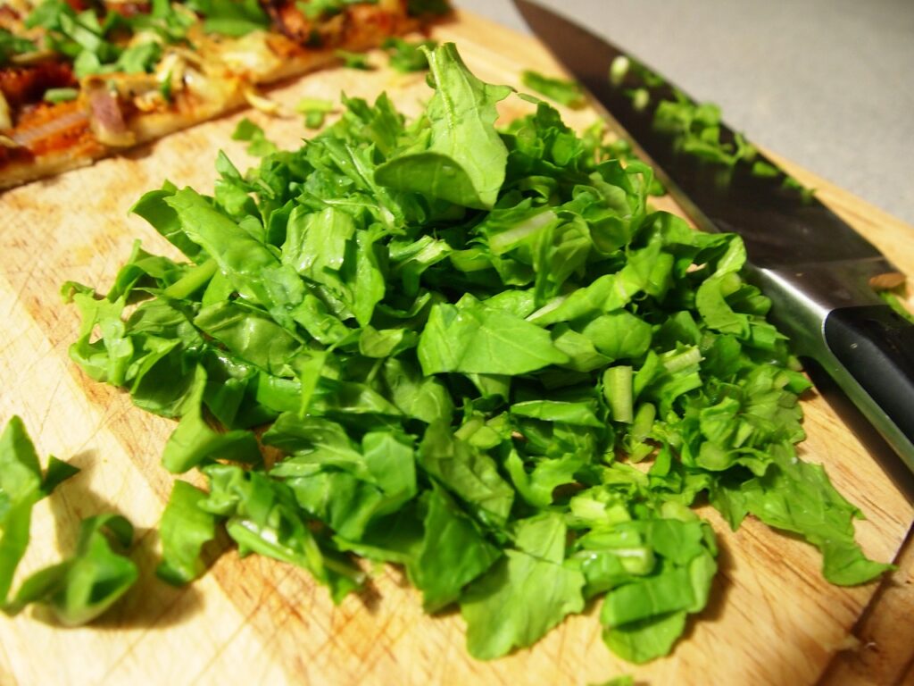 Salmonellen in Rucola in Deutschland und Nachbarländern.