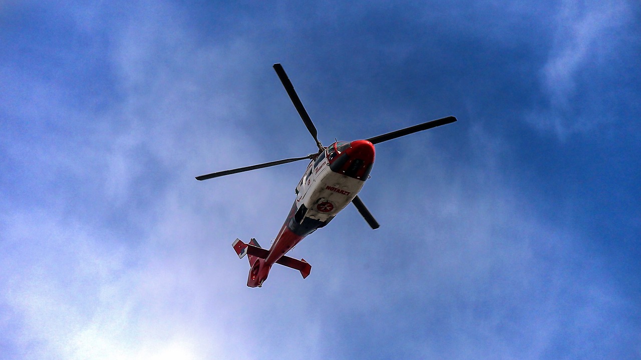 Schwerer Unfall in Neuenkirchener Damm – Rettungshubschrauber im Einsatz