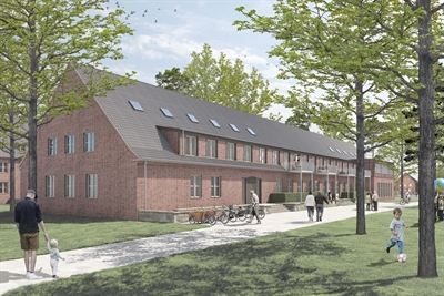Denkmalgeschütztes Gebäude im York-Quartier: Umbau in 26 moderne Wohnungen mit historischem Charme. Bauantrag 2025, Baubeginn 2026.