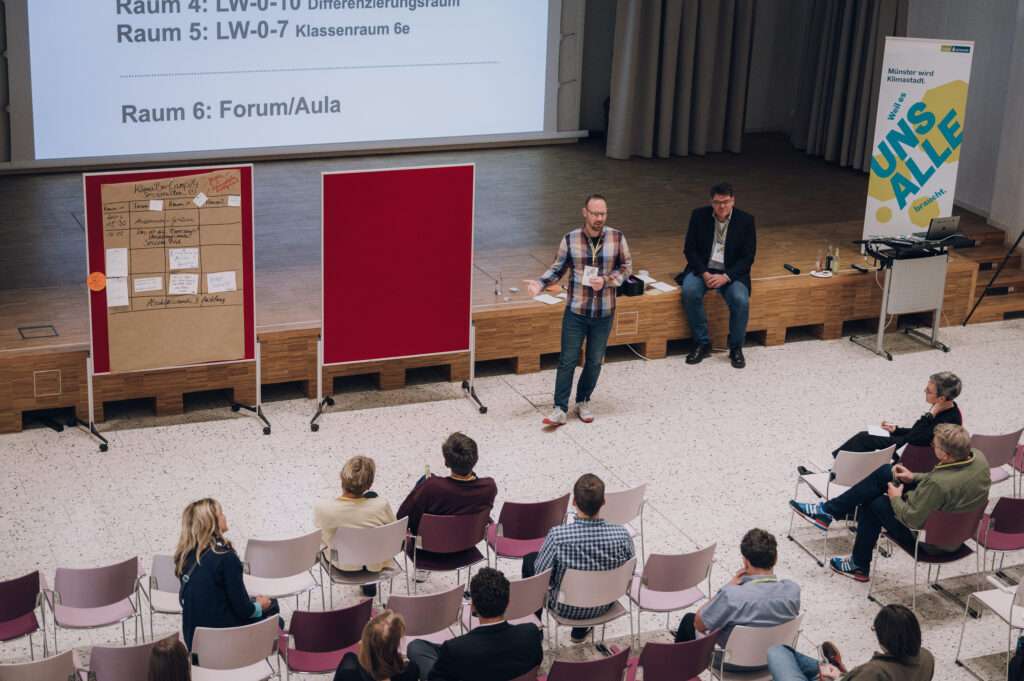 Das KlimaBarCamp Münster 2025 lädt am 5. Juli zu Austausch und Mitgestaltung rund um Klima und Gesundheit ein.