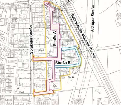 Die Stadt Münster sucht bis zum 14. Juli Vorschläge für zwei neue Straßennamen im Stadtteil Sprakel – online oder per Post.