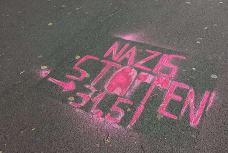 Nach dem Protest gegen einen rechten Aufmarsch in Münster stellt das Bündnis „Keinen Meter den Nazis“ Fragen zum Vorgehen der Polizei.