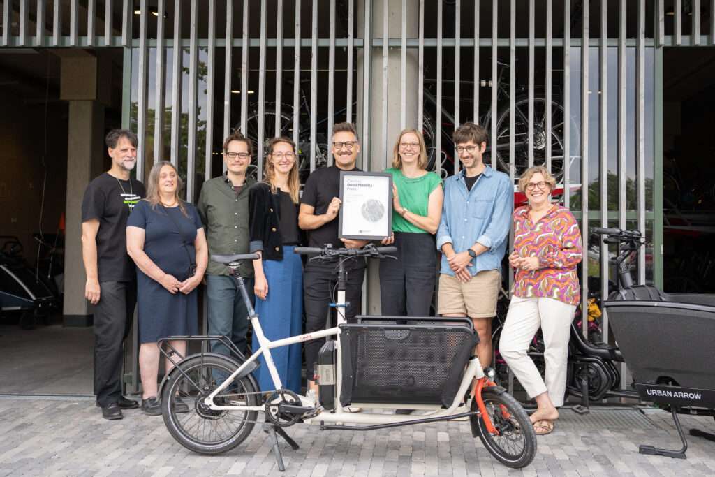 Der Grüne Weiler in Münster erhält als erstes Projekt bundesweit die Platin-Zertifizierung des Good Mobility Council.
