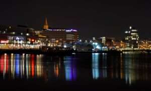 Kiel bei Nacht