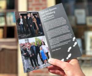 Tatort und Wilsberg Drehorte in Münster entdecken: Der neue Krimiflyer zeigt, wo Boerne, Thiel und Wilsberg wirklich ermitteln.