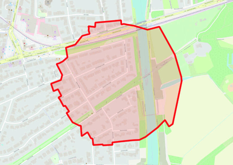 Blindgänger Admiral-Scheer-Straße Münster