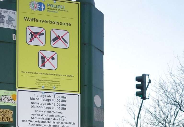 Waffen- und Messerverbotszone Münster: Was rund um den Bahnhof jetzt gilt