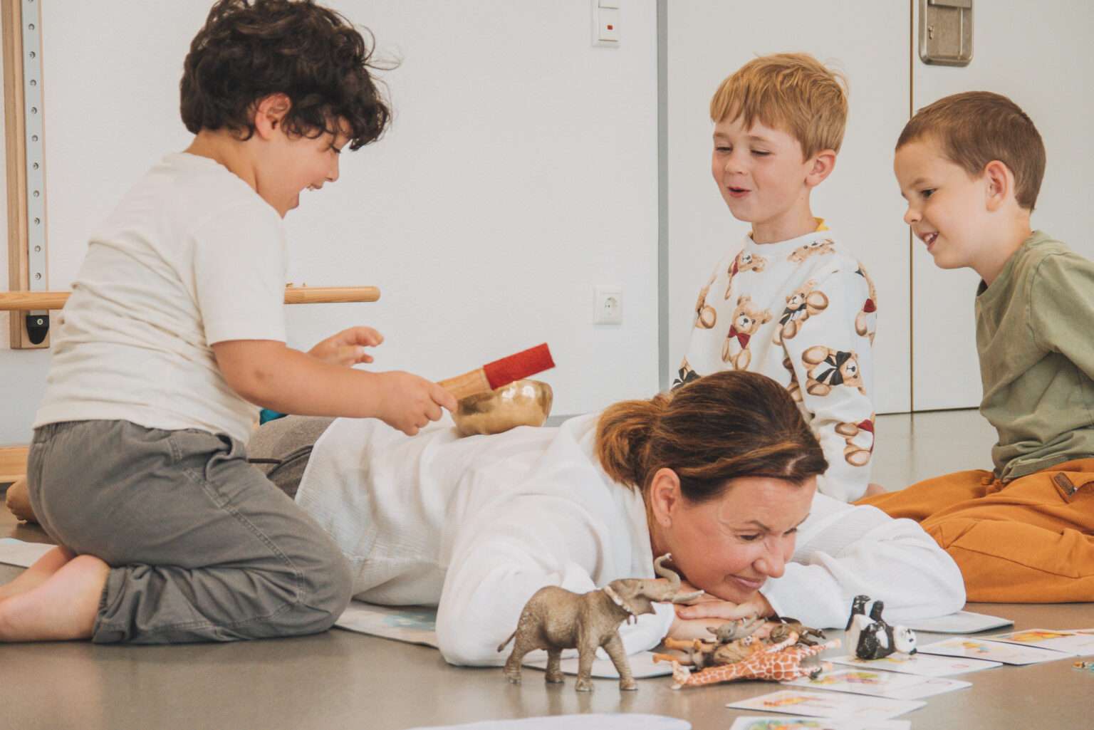 Pilotprojekt POWERPLAY in Münsterer Kitas: Sechs Einrichtungen fördern mit Bewegung, Ernährung und Nachhaltigkeit die Gesundheit von Kindern.