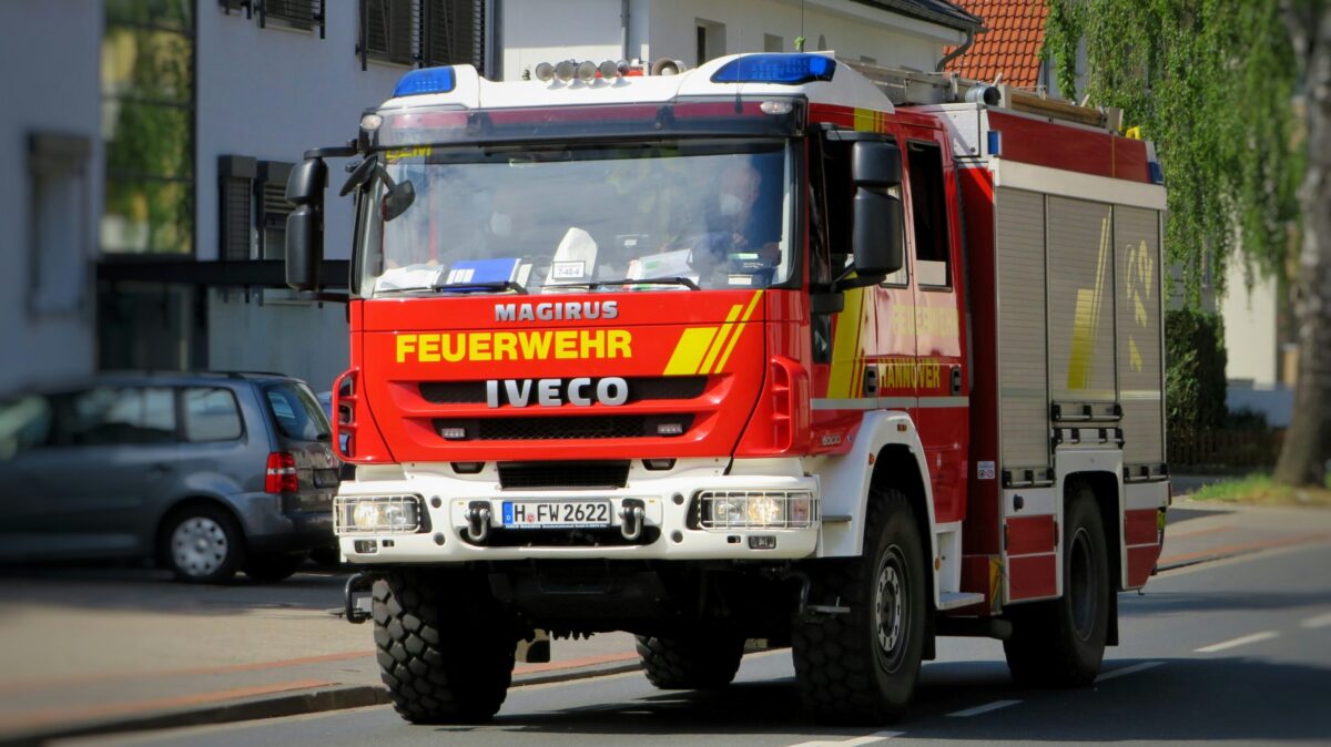 Brand in Mehrfamilienhaus an der Raheneschstraße in Ibbenbüren
