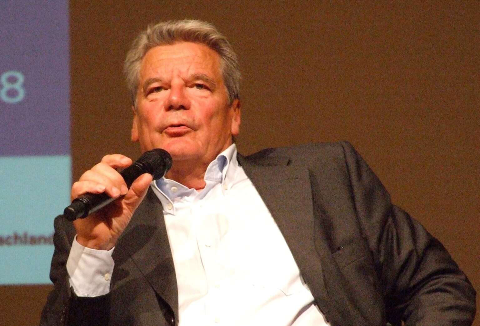Bundespräsident a. D. Joachim Gauck ist am 6. November Gast des „Trialogs“ im Rathausfestsaal Münster. Veranstalter ist der Handelsverband NRW Westfalen-Münsterland.