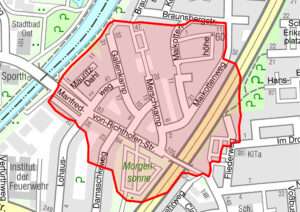 In Münster-Mauritz wird am 5. November ein möglicher Blindgänger am Merschkamp untersucht. Stadt informiert über mögliche Evakuierung.