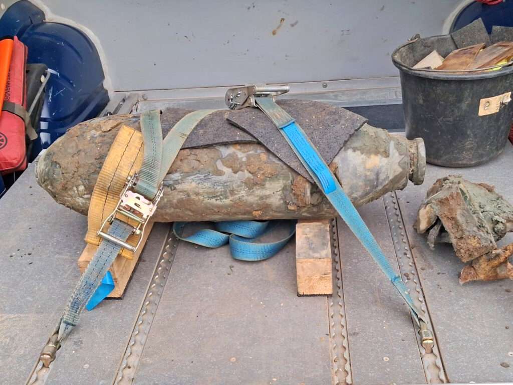 Blindgänger in Münster-Hiltrup erfolgreich entschärft