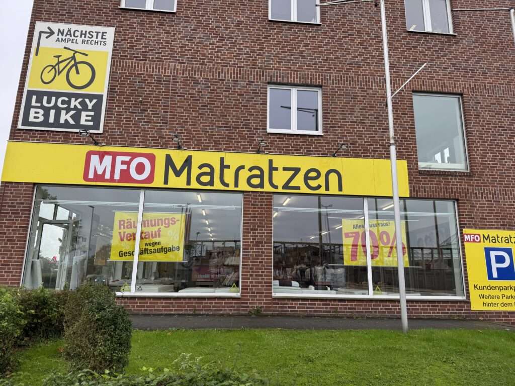 MFO-Matratzen vor dem Aus: Beide Münster-Filialen schließen