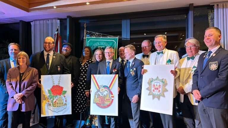 90 Jahre Garde und Senat Münster: Freudenthal feiert Jubiläum