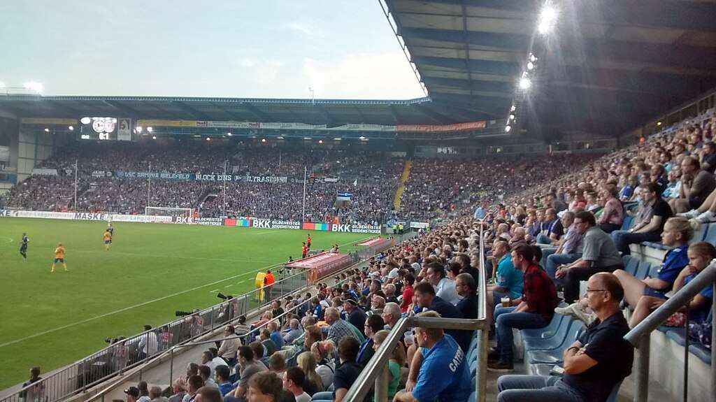 Münster in Bielefeld Westfalen Derby