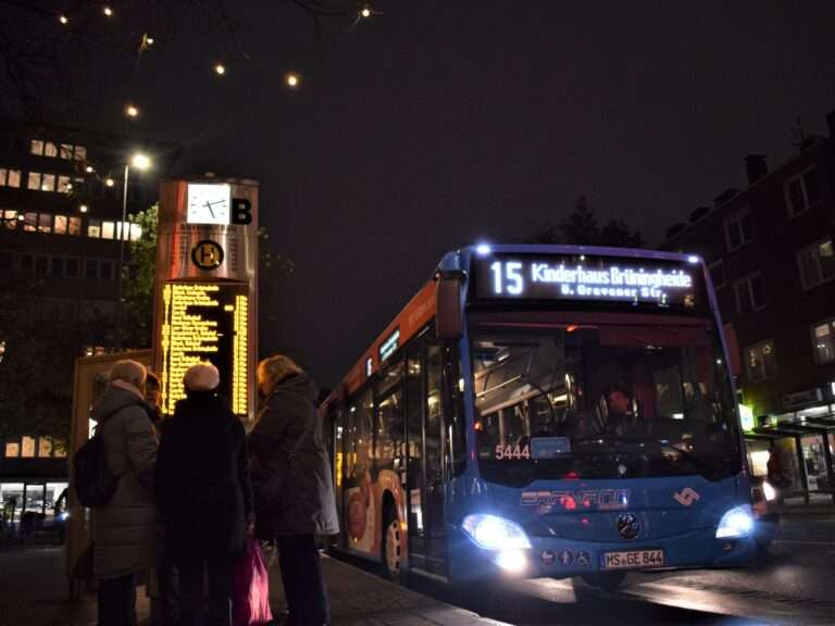 Münsters Weihnachtsmärkte mit Bus und Bahn stressfrei erreichen