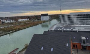 Stadtwerke Münster prüfen am Hafen einen Standort für Geothermie. 2028 soll eine Bohrung zeigen, ob genug Wärme nutzbar ist.