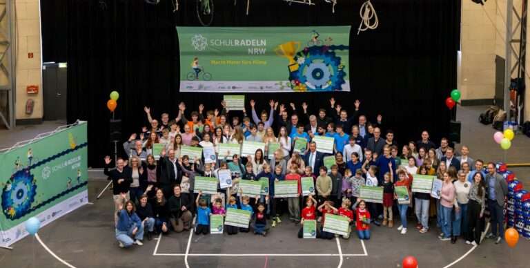 Schulradeln NRW: Lokale Schulen erzielen starke Ergebnisse und tragen mit tausenden Radkilometern zum Klimaschutz bei.