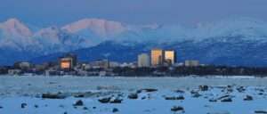 Anchorage, Alaska. Hier beging Israel Keyes 2012 Suizid im Anchorage Correctional Complex