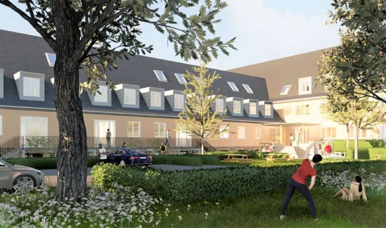 Im Oxford-Quartier entsteht mit dem „OX Camp“ neuer Wohnraum für junge Menschen. Das historische H-Gebäude wird bis 2027 zu 80 modernen Apartments umgebaut.