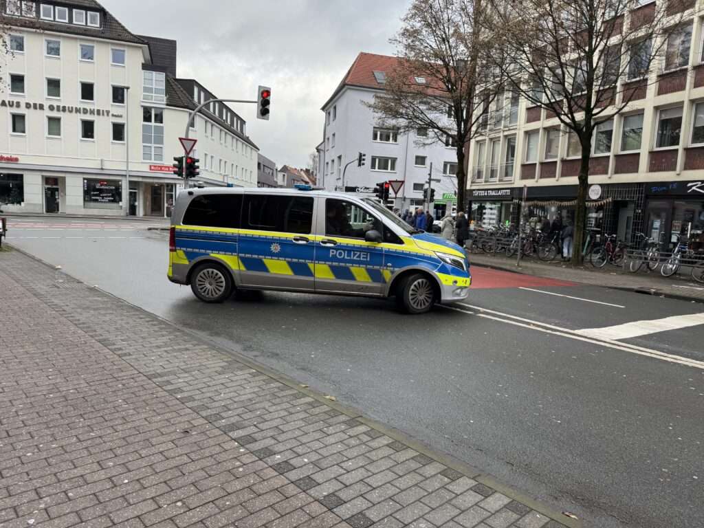 Versuchter Bankraub in Münster: Festnahme nahe der Königsstraße