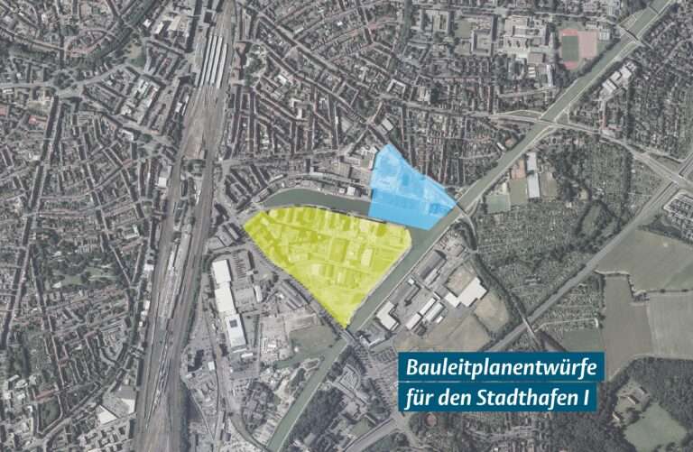 Stadthafen Münster: Neue Bebauungspläne liegen öffentlich aus