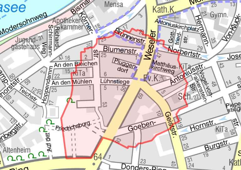 Bombenfund in Münster: Weltkriegsbombe an der Weseler Straße entdeckt. Evakuierung, Sperrungen und Notbetreuung laufen.