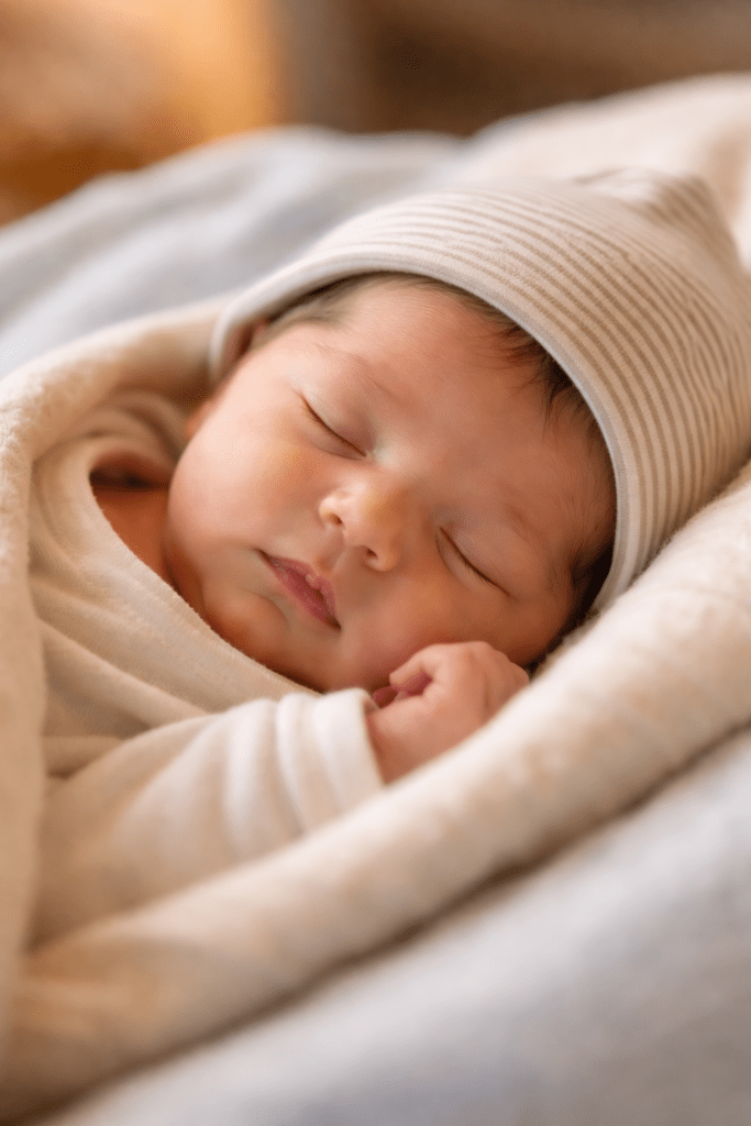 Kreißsäle in Münster: Schlafendes Baby