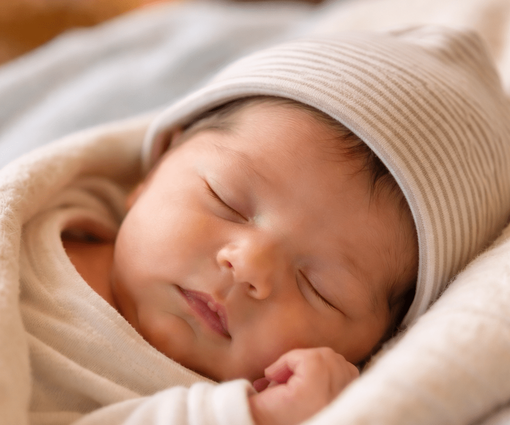 Kreißsäle in Münster: Schlafendes Baby