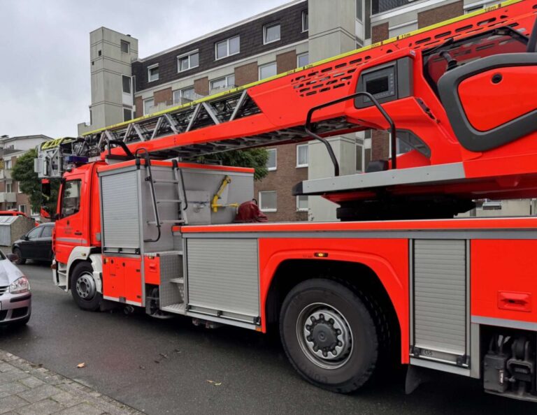 Wohnungsbrand am Antoniuskirchplatz in Münster macht Wohnung unbewohnbar