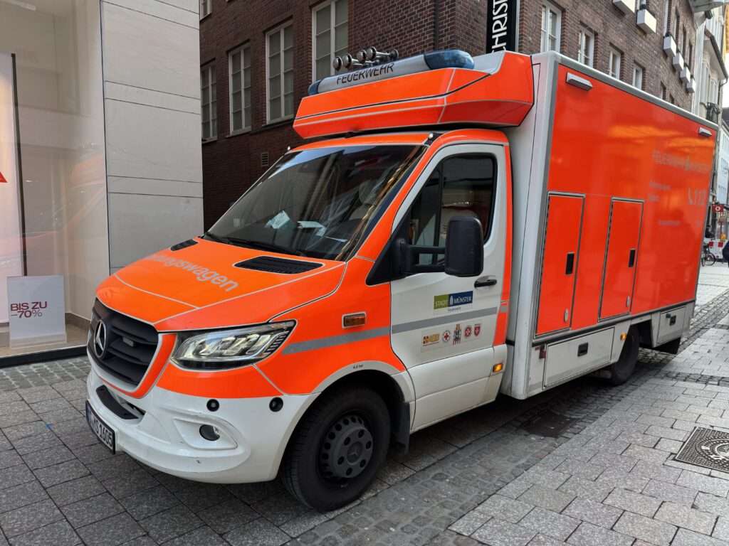 Münster plant eine provisorische Rettungswache in Roxel. 473.000 Euro für bessere Versorgung in Roxel und Gievenbeck.