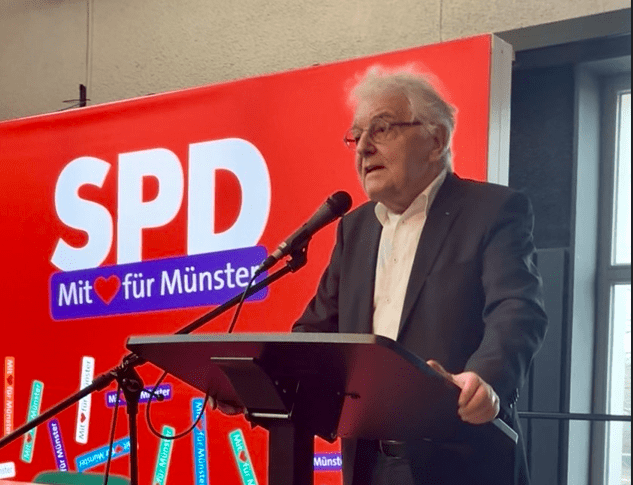 Münster: SPD, Grüne und Volt haben heute parteiintern dem Koalitionsvertrag zugestimmt. Grundlage für die Arbeit im Rat.