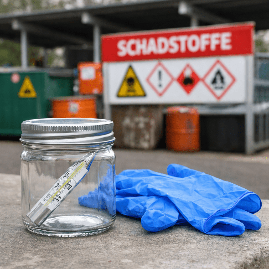 Alte Quecksilberthermometer richtig entsorgen