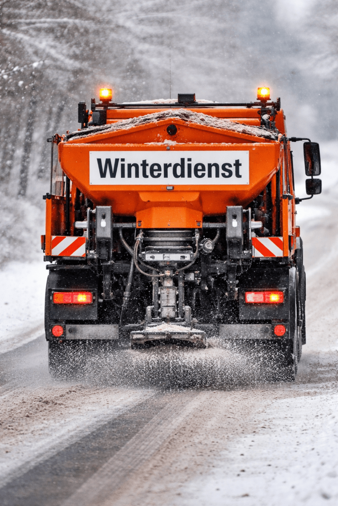 Streusalz knapp: Winterdienst im Münsterland teilweise eingeschränkt Nordwalde