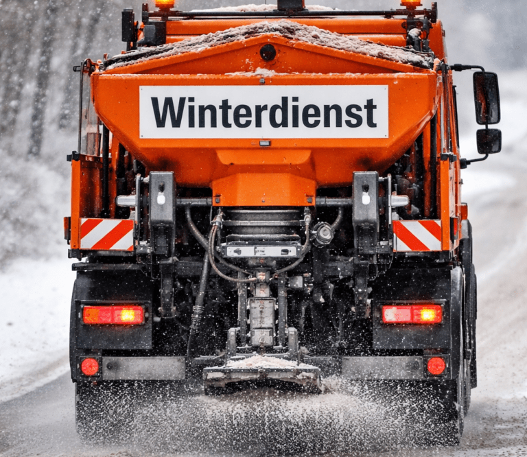Streusalz knapp: Winterdienst im Münsterland teilweise eingeschränkt Nordwalde
