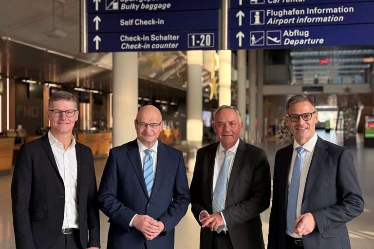 Tilman Fuchs übernimmt zum Jahresbeginn den Aufsichtsratsvorsitz am Flughafen Münster/Osnabrück: Parallel wechselt die Geschäftsführung am FMO.